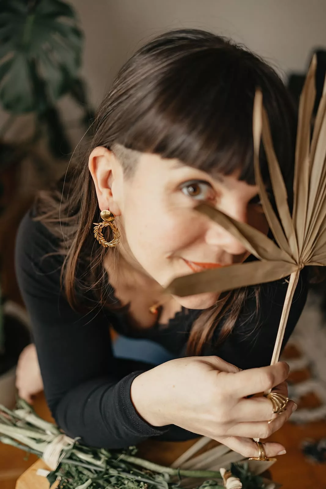 Bijoux Isatis Bijoux Bois Sur Mesure Caen, photo de présentation de produit, type Adèle coloris or