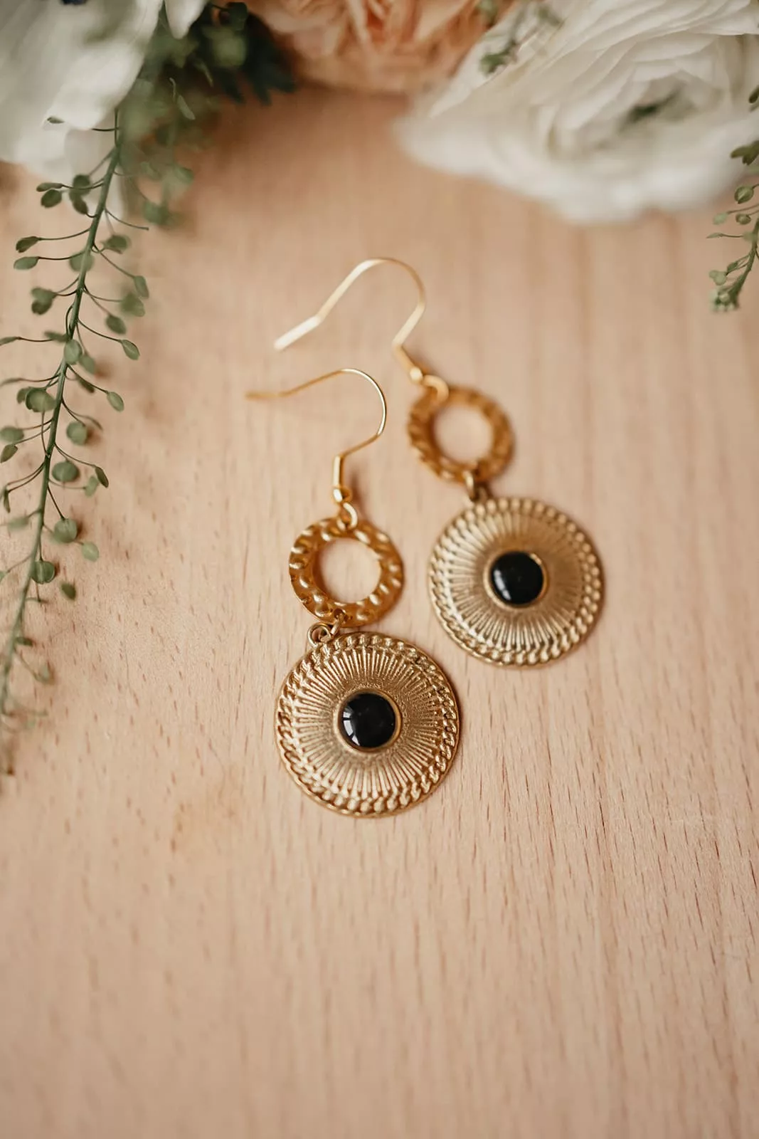 Bijoux Isatis Bijoux Bois Sur Mesure Caen, photo de présentation de produit, type Gloria coloris noir