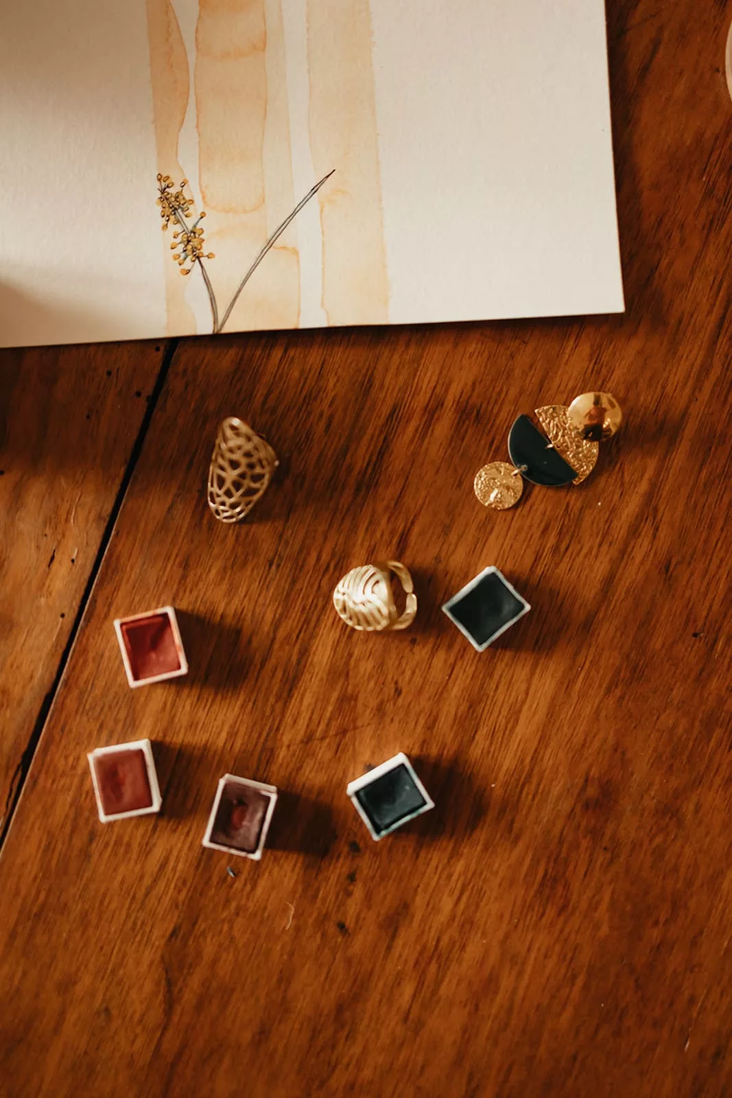 Bijoux Isatis Bijoux Bois Sur Mesure Caen, photo de présentation de produit, exemple produits Lybra Sable