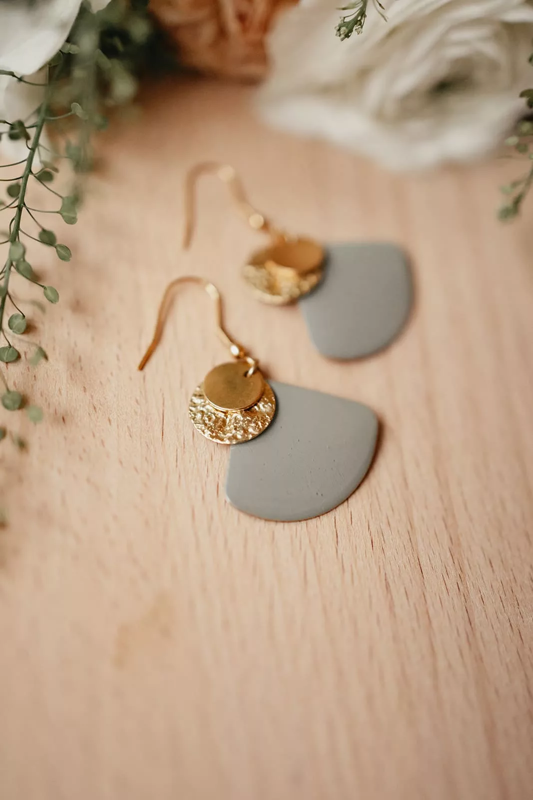 Bijoux Isatis Bijoux Bois Sur Mesure Caen, photo de présentation de produit, type Vega coloris lichen