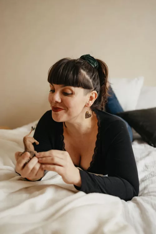 Bijoux Isatis Bijoux Bois Sur Mesure Caen, photo de présentation de produit, type Zara noire coloris léopard