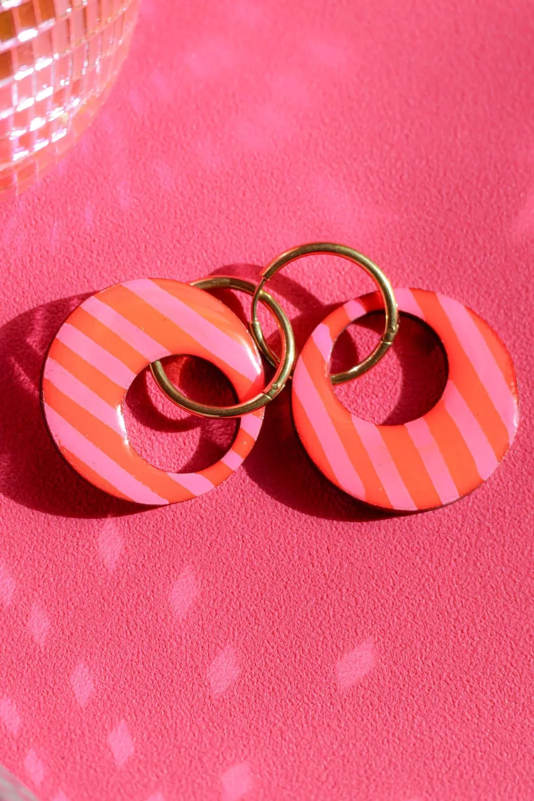 Isatis Bijoux Bois Fait Main Caen Boucles d'oreilles Colore Lime Josie